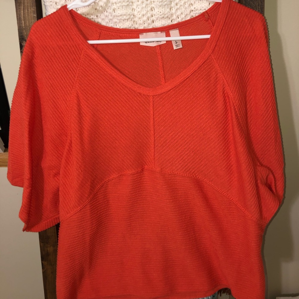 Orange shirt